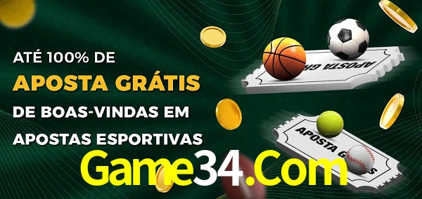 Game34.Com Ate 100% de Aposta Gratis